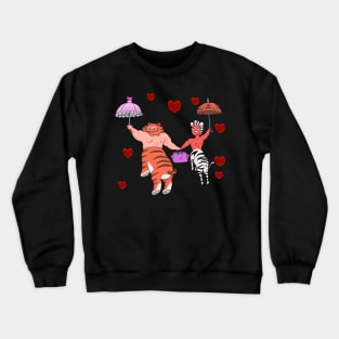 Zulius & Splendib Valentines Crewneck Sweatshirt